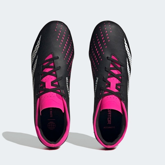 Predator Accuracy.3 L FG [Core Black/Shock Pink] Size 10.5 - Picture 2 of 15